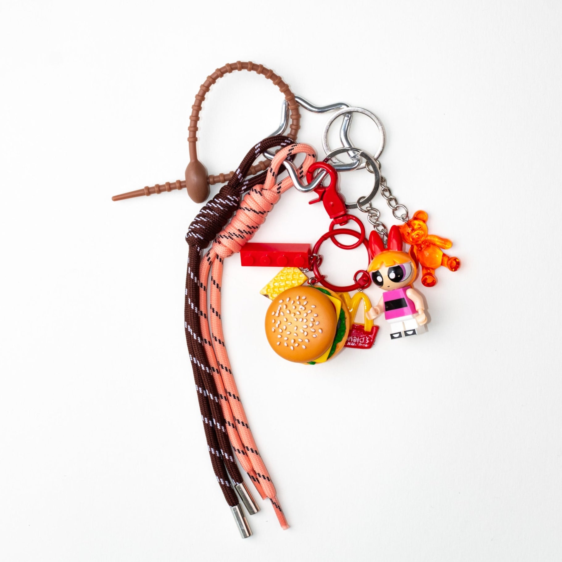 BURGER GIRL CHARM